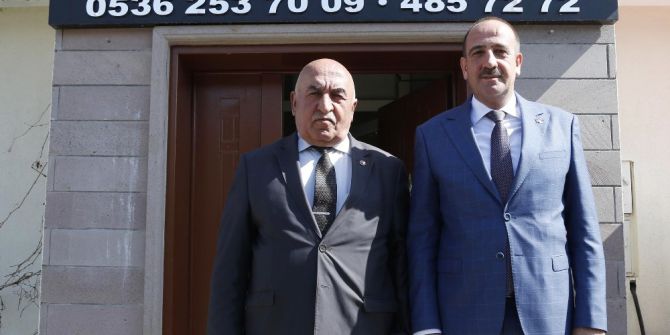 Başkan Duruay, Mahalle Muhtarlarını Ziyaret Etti