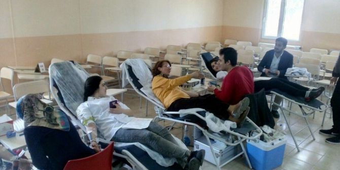 Şanlıurfa Teknik Bilimler Meslek Yüksekokulundan Kan Bağışı