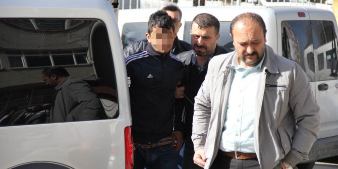 Cami Ve Okulun Musluklarını Çalan Zanlı Tutuklandı