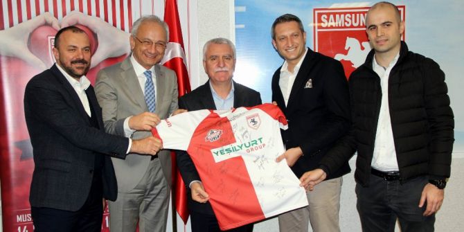 Samsunspor’a Destekler Sürüyor