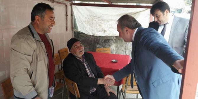 Başkan Şahiner’den Esnaf Ziyareti