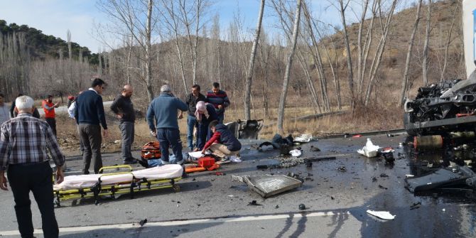 Osmancık’ta Trafik Kazası: 2 Yaralı