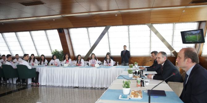 Bakan Çağatay Kılıç, Başarılı Sporcuları Kabul Etti