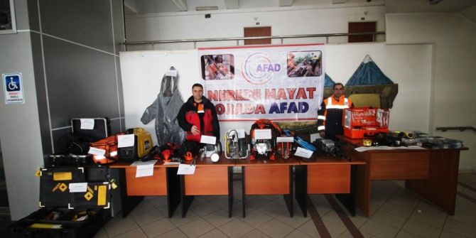 Vali Işın’a Deprem Haftası Ziyareti