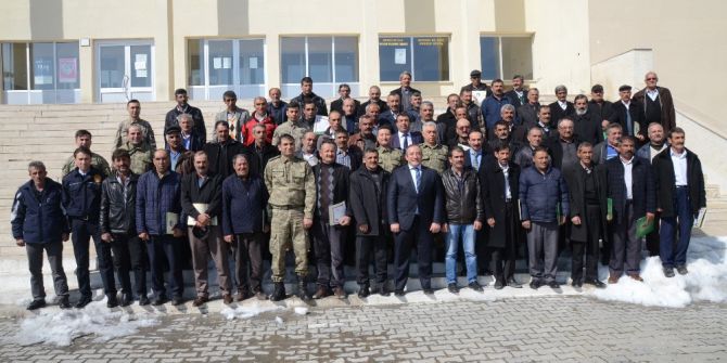 Sarıkamış’ta Emekli Olan Köy Korucularına Veda Yemeği