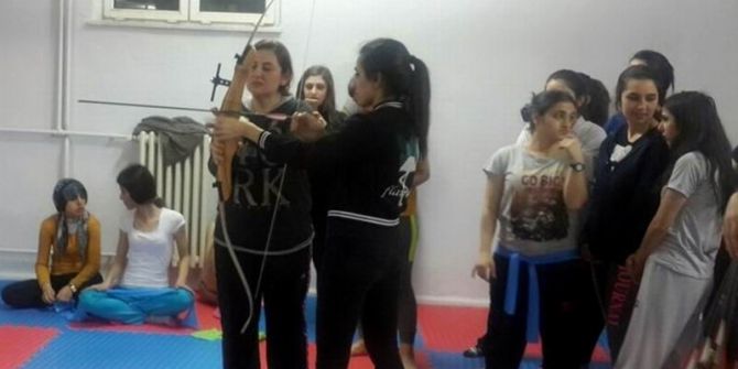 Kızlar Ata Sporuna Gönül Verdiler