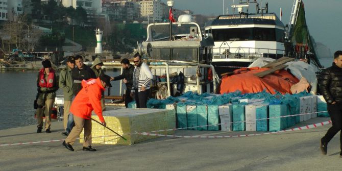 Sahil Güvenlik’ten 81 Bin Paket Kaçak Sigara Operasyonu