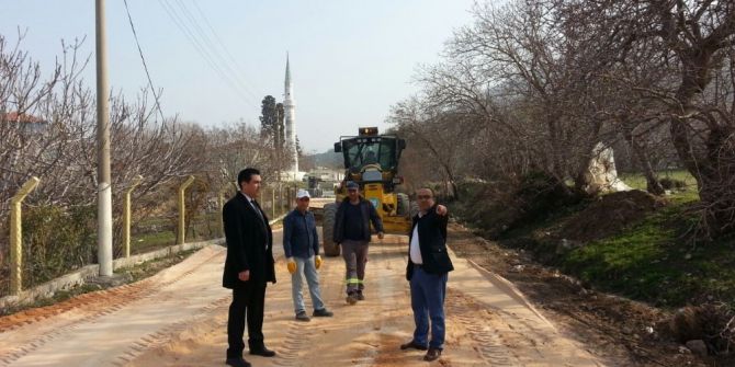 Mezarlık Yoluna Kilit Parke Çalışması