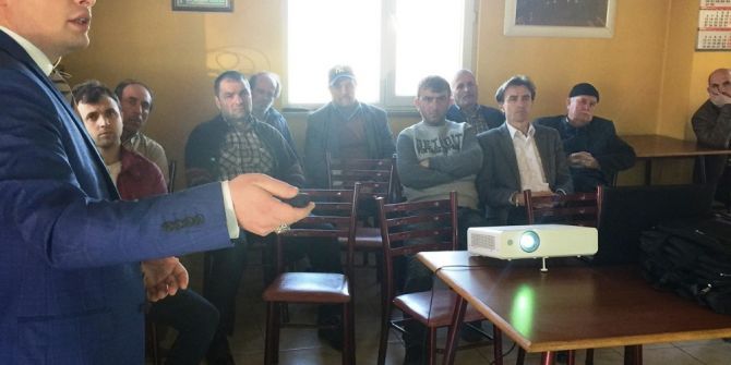 Kurtdere’de Süt İnekçiliği Anlatıldı