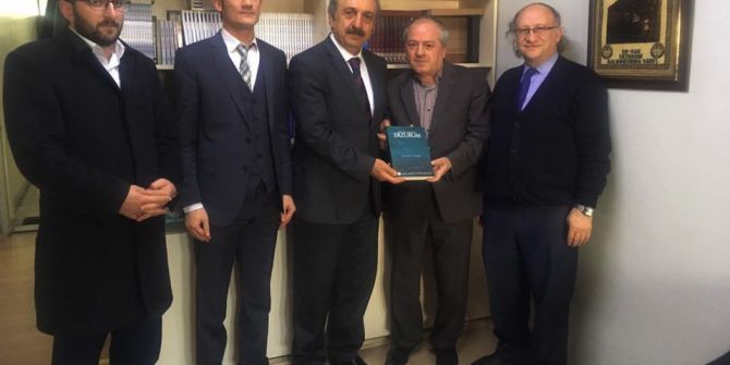 Tyb Erzurum Şubesi’nin Kitap Takdimli Ziyaretleri Devam Ediyor