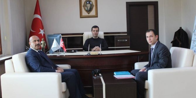 Müdür Elkatmış’tan Kaymakam Vardar’a Ziyaret