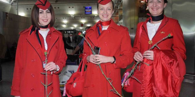 Atatürk Havalimanı’nda Kadınlar Günü Sürprizi