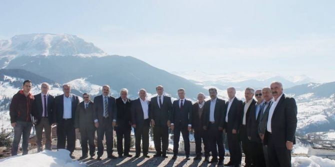 Şavşat Kaymakamı Ambarcı Köy Muhtarları İle Bir Araya Geldi