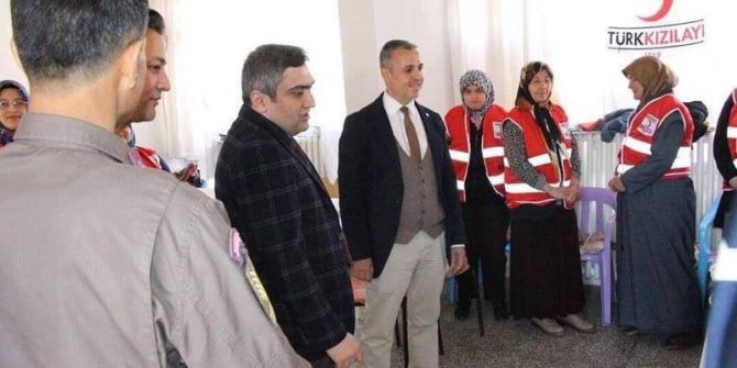 Kaymakam Karaaslan’dan Kursiyerlere Ziyaret