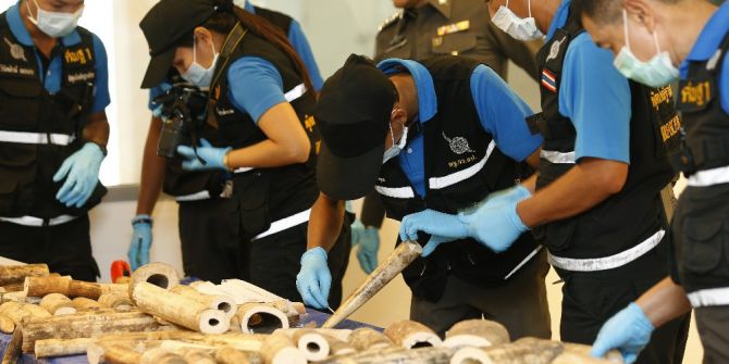 Tayland’da 480 Bin Dolar Değerindeki Fildişine El Konuldu