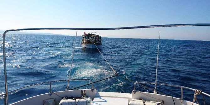 Milas’ta 8 Mürettebat Kurtarıldı