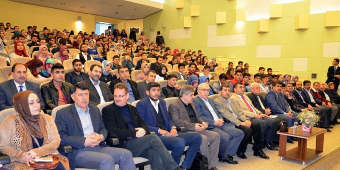 Harran Üniversitesinde İstiklal Marşı Konferansı Düzenlendi