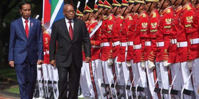 Güney Afrika Cumhurbaşkanı Jacob Zuma, Widodo İle Bir Araya Geldi