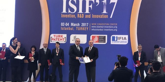 Anadolu Üniversitesinin Projesine Altın Madalya