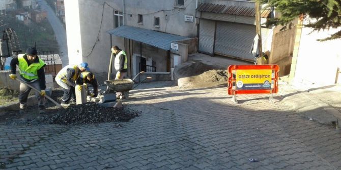 Doğalgaz Hattında Üst Yapı Çalışmalarına Başlandı