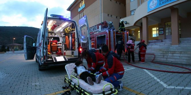 Bilsem’de Yangın Ve Kurtarma Tatbikatı