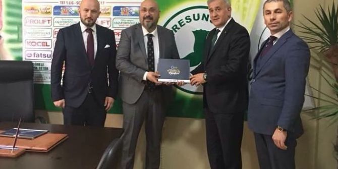 Giresun Federasyonu’ndan Giresunspor’a Ziyaret
