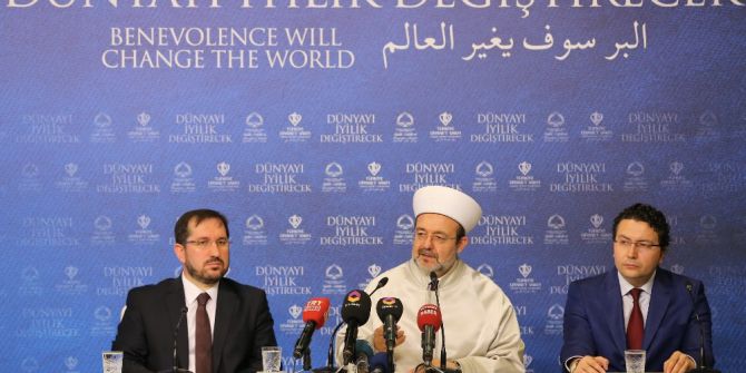 Görmez: “İyilik Ödüllerini Vermeye Başlamamızın Sebebi Sadece Kötülükle Mücadele Değil, İyiliğin Karşı Karşıya Bulunduğu Tehlikelerdir”