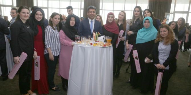 Başkan Temel Karadeniz’den Kadın Personele Özel Resepsiyon