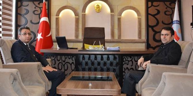 Vali Aktaş, Derinkuyu Kaymakamlığını Ziyaret Etti