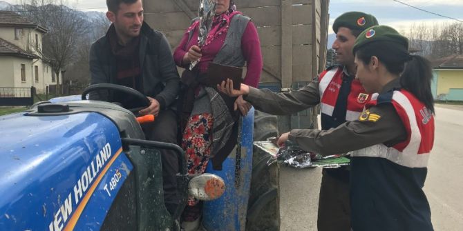 Jandarmadan 8 Mart Uygulaması