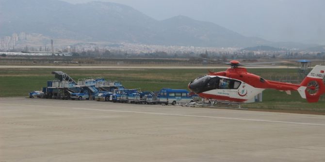 Kalp Hastası Ambulans Helikopter İle Sevk Edildi