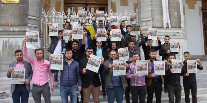 Ak Gençlik Kılıçdaroğlu’na “Evet Gazetesi” Gönderdi