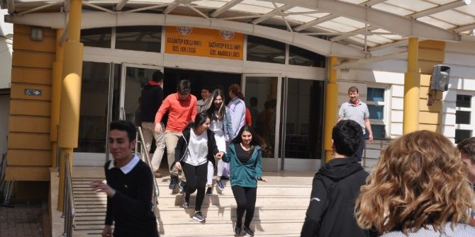 Gaziantep’te Gerçeği Aratmayan Yangın Tatbikatı