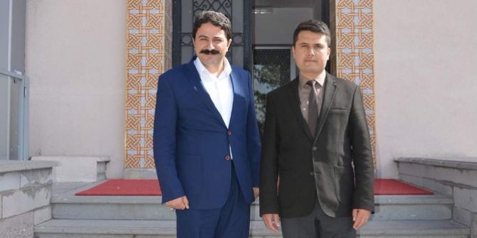 Başkan Kalın’dan Kaymakam Cankaloğlu’na Hayırlı Olsun Ziyareti