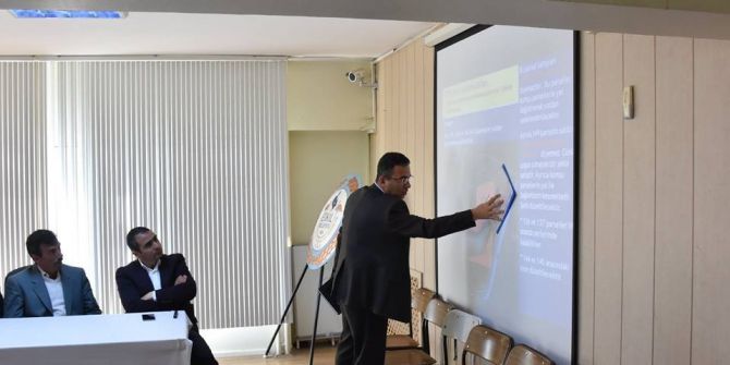 Eskil İlçesinde Toplulaştırma Toplantısı Yapıldı