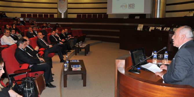 Atso’da Karekodlu Çek Uygulaması Anlatıldı