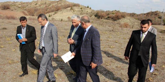 Tosya Trap Atış Poligonu Arazisinde İnceleme