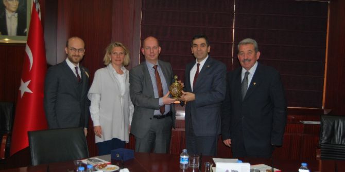 Hollanda Ticaret Ataşesi Kelderhuis’ten Gto Başkanı Hıdıroğlu’na Ziyaret