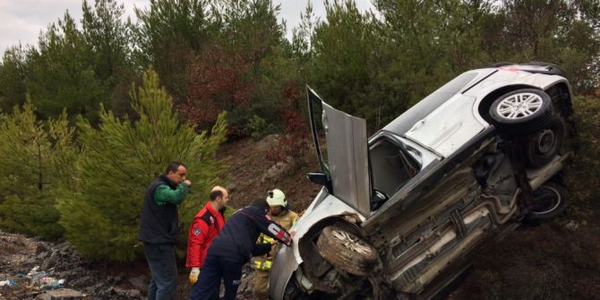 Balıkesir’de Trafik Kazası: 4 Yaralı