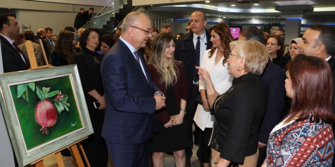 Manisa’da 8 Mart’ta 8 Kadından Resim Sergisi
