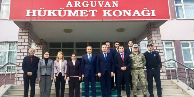 Malatya Valisi Mustafa Toprak’dan Yeni Kaymakama Hayırlı Olsun Ziyareti