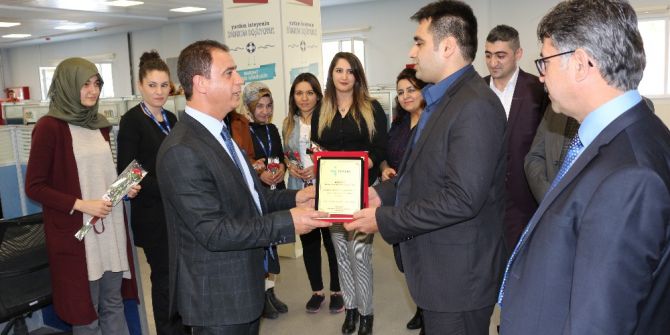 En Çok Kadın İstihdam Eden İşyerlerine Teşekkür Plaketi