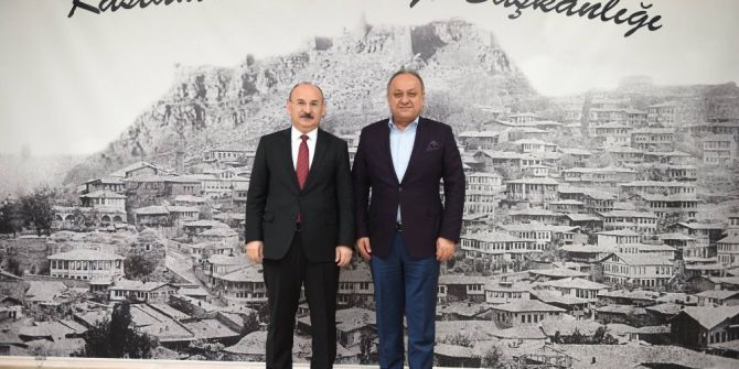 Vali Karadeniz, Başkan Babaş’ı Ziyaret Etti