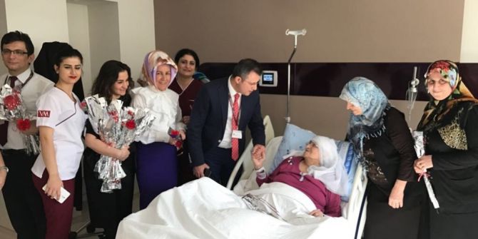 Hastanede Kadınlar Günü Kutlaması