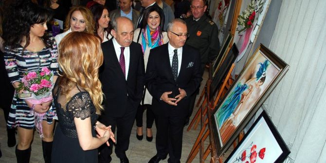 Salihli’de 8 Mart’a Özel Resim Sergisi