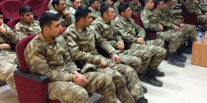 Yeni Koruculara Askeri Eğitim