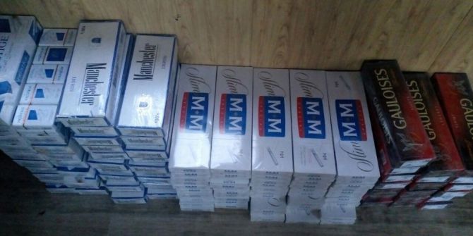 Gaziantep’te 110 Karton Kaçak Sigara Ele Geçirdi