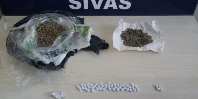 Sivas’ta Uyuşturucu Operasyonu