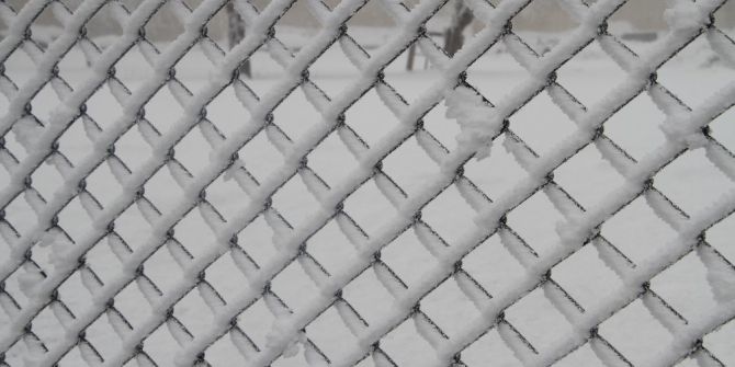 Soğuk Hava Ve Karla Gelen Kartpostallık Görüntüler