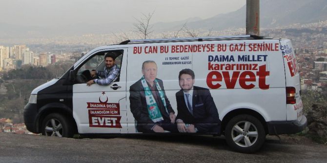 15 Temmuz Gazisinden İlginç "Evet" Turu